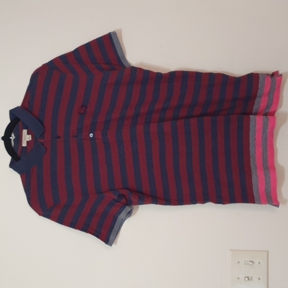 Burberry Brit Cotton Striped Polo Shirt - Picture 1 of 10
